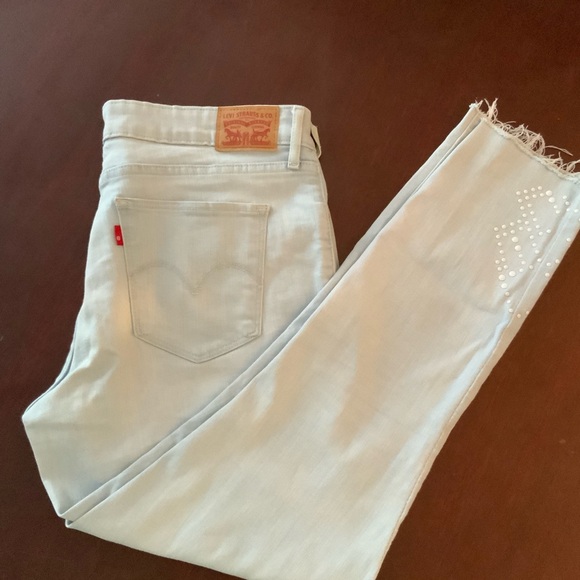 Lds LEVIS size 32 ankle jeans bundle EUC - Picture 4 of 6